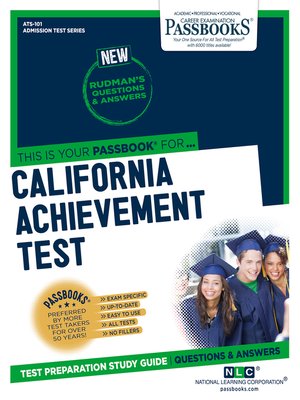 cover image of CALIFORNIA ACHIEVEMENT TEST (CAT)